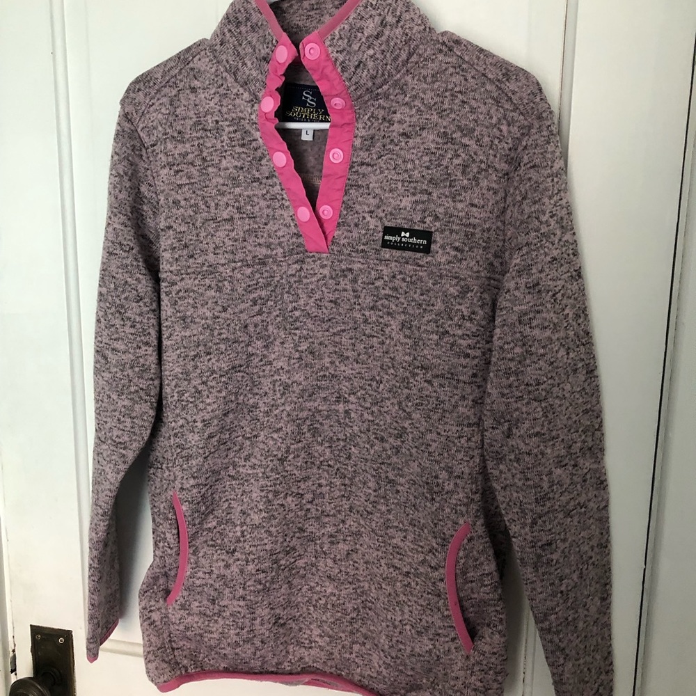 Simply Southern Pink Pullover
